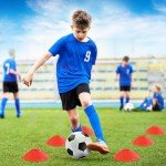 Pop Up Soccer Goals for Kids - 6x4 ft Set