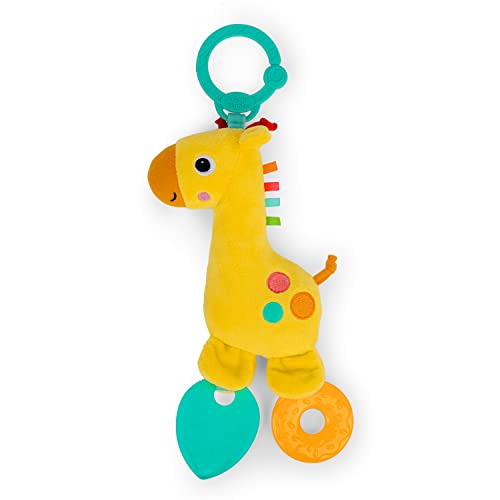 Safari Soother Rattle & Teether for On-The-Go