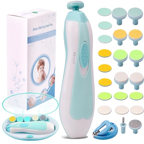 Electric Baby Nail Trimmer and Grooming Kit