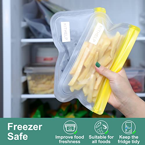 Eco-Friendly Food Storage Bags - 21 Pack