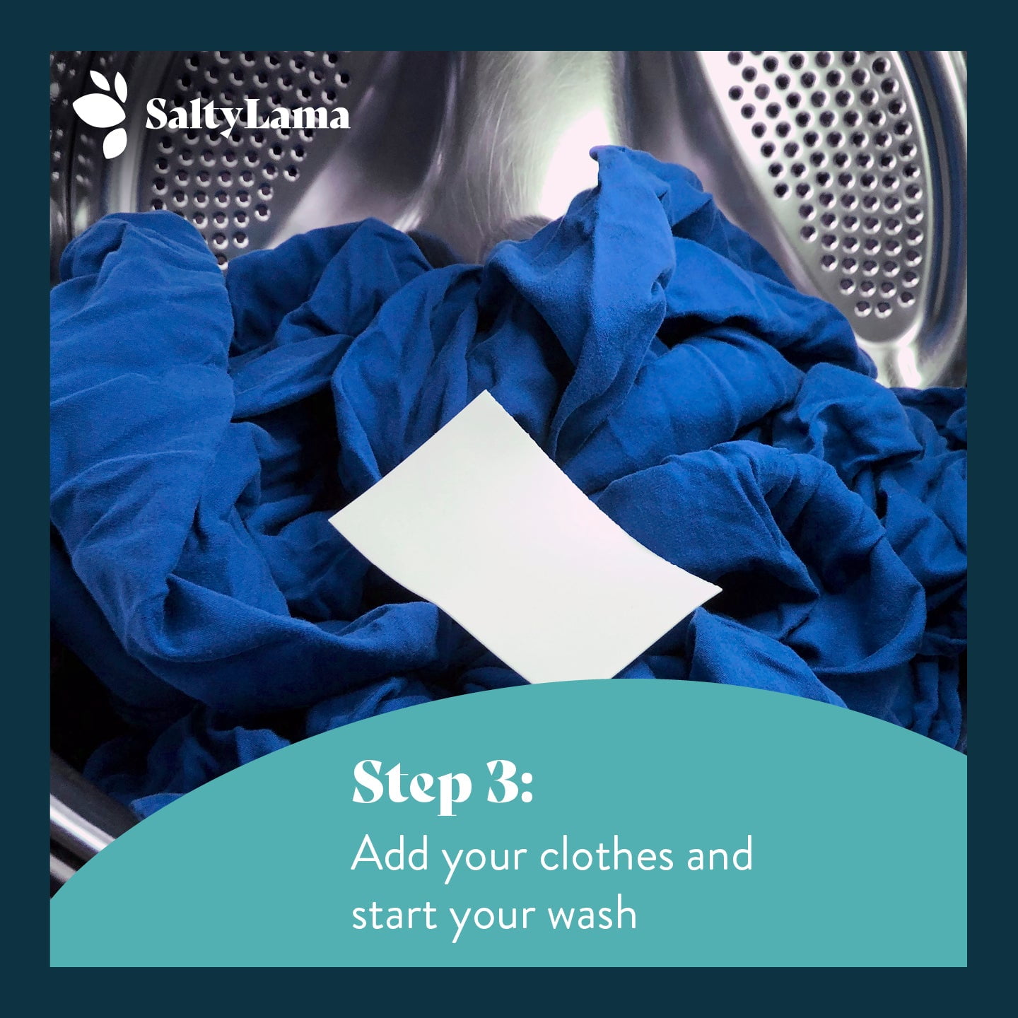 SaltyLama Eco Laundry Detergent Sheets - Fresh Linen