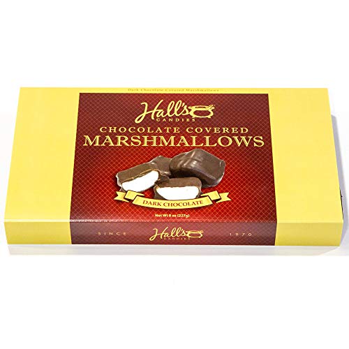 Dark Chocolate Covered Marshmallows by Hall, 8 oz