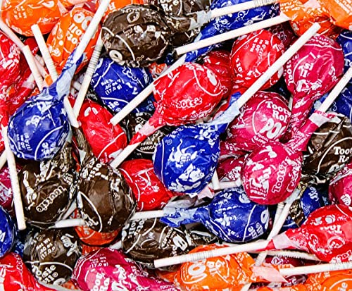Assorted Fruit Tootsie Roll Pops - 1 Pound Pack
