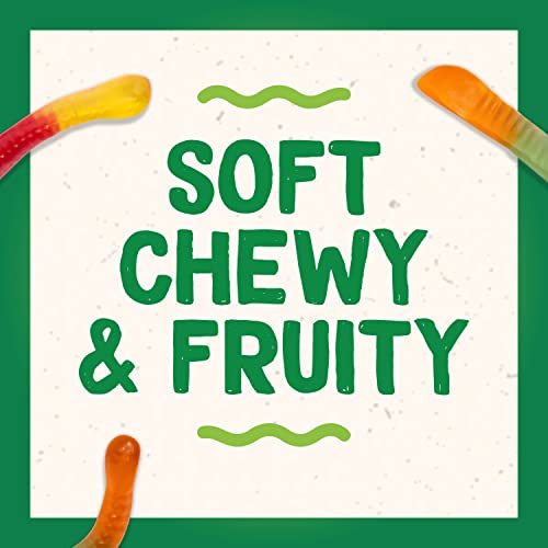 Black Forest Gummy Worms Candy – 5 Pound Bag