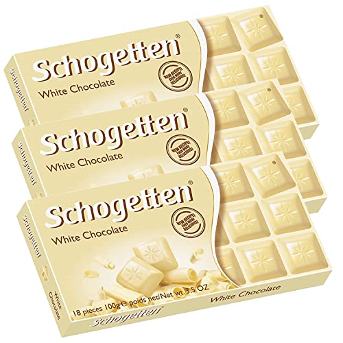 Schogetten White Chocolate German Chocolates - 3 Pack