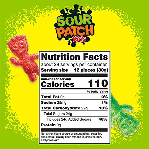 SOUR PATCH KIDS Chewy Candy Family Size 1.5 lb
