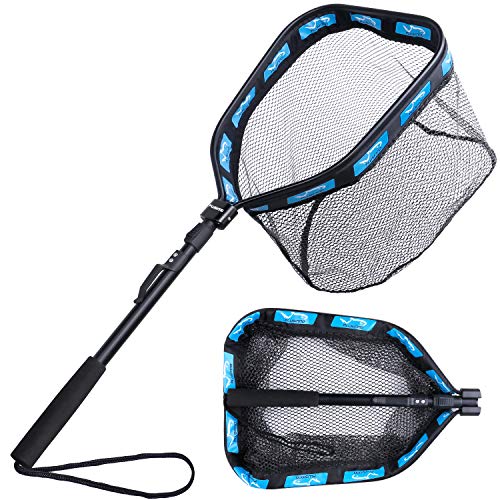 PLUSINNO Compact Floating Fishing Net for Easy Catch