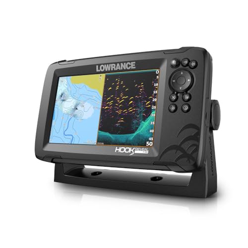 Lowrance Hook Reveal 7 Fishfinder and Chartplotter