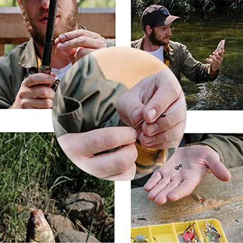 120PCS Fishing Weights Sinkers, Premium Split Shot