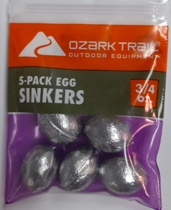 Ozark Trail 3/4 Oz. Egg Sinker