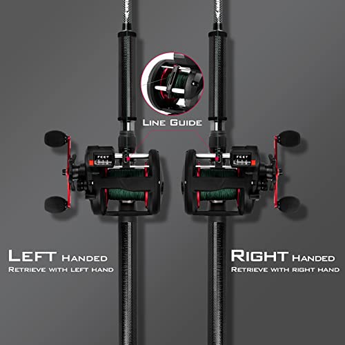 KastKing ReKon Right-Handed Line Counter Trolling Reel