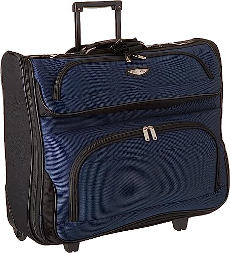 Amsterdam Business Rolling Garment Bag, Navy - Compact