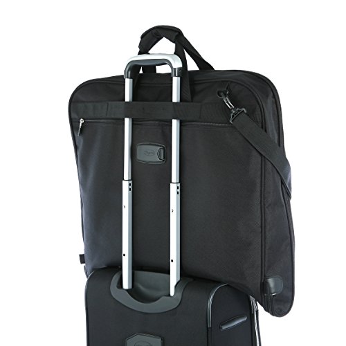 Olympia Deluxe Garment Bag - Black, One Size