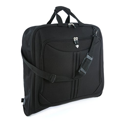 Olympia Deluxe Garment Bag - Black, One Size