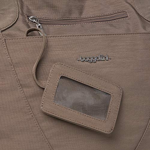 Baggallini unisex adult Travel Bag Avenue Tote, Portobello, One Size US