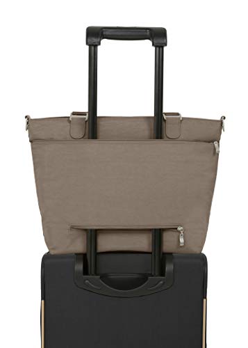 Baggallini unisex adult Travel Bag Avenue Tote, Portobello, One Size US