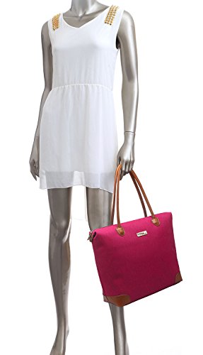 NNEE® Water Resistance Nylon Tote Bag & Multiple Pocket Design - Red