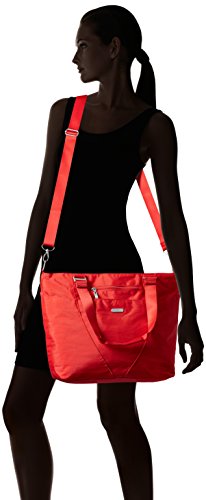 Baggallini Avenue Tote Bag - Lightweight, Water Resistant, Carry-On Travel Purse With Zippered Pockets and Laptop Sleeve