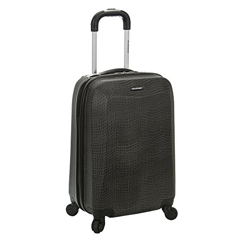 Rockland 20 Inch Polycarbonate Carry On, Crocodile