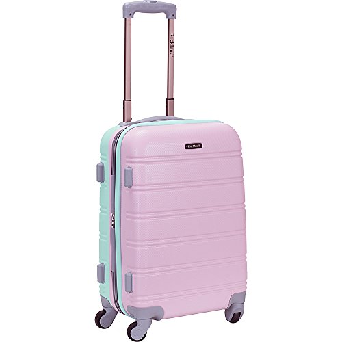 Rockland Luggage Melbourne 20 Inch Expandable Carry On, Mint