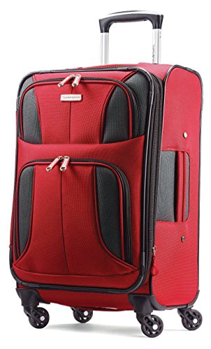 Samsonite Aspire XLite 20" Expandable Spinner Red-Black