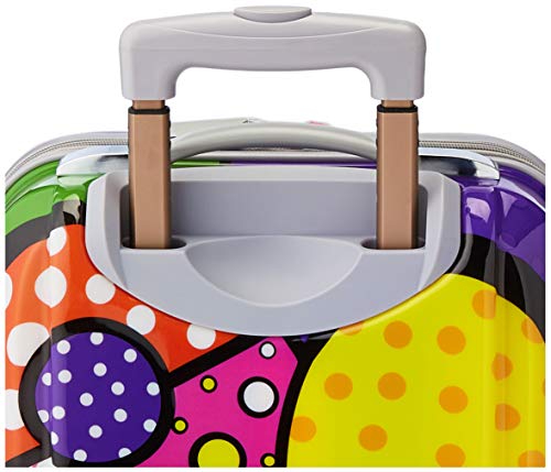 Rockland Vision Hardside Spinner Wheel Luggage, Assorted/Multicolor, Carry-On 20-Inch