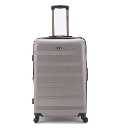 Rockland Melbourne 3 Piece Abs Luggage Set