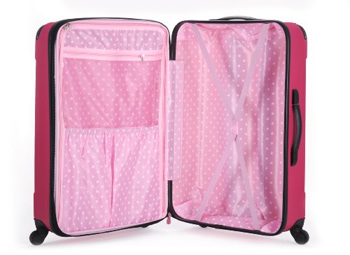 Rockland Luggage 3 Piece Sonic Upright Set