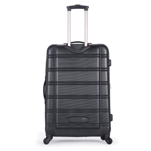 Rockland Melbourne 3 Piece Abs Luggage Set
