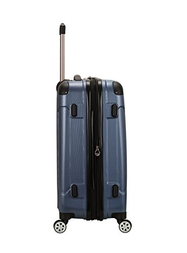 Rockland London Hardside Spinner Wheel Luggage, Blue, 3-Piece Set (20/24/28)