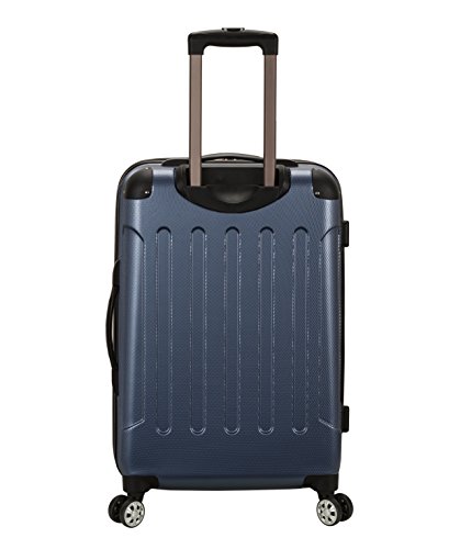 Rockland London Hardside Spinner Wheel Luggage, Blue, 3-Piece Set (20/24/28)