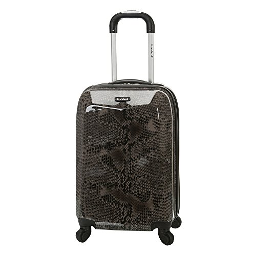 Rockland 20 Inch Polycarbonate Carry On, Snake