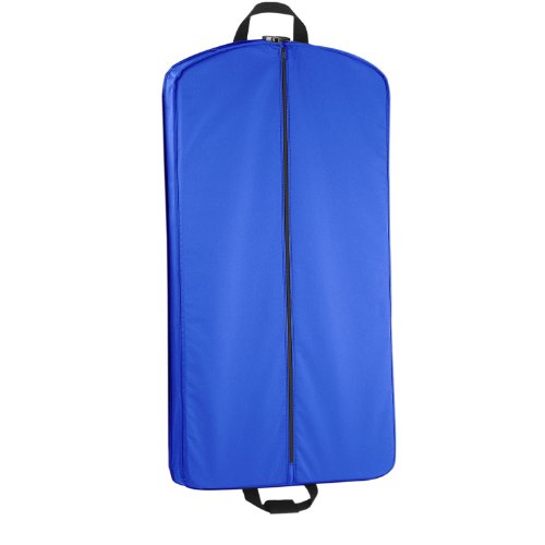 WallyBags 40" Garment Bag, Royal Blue