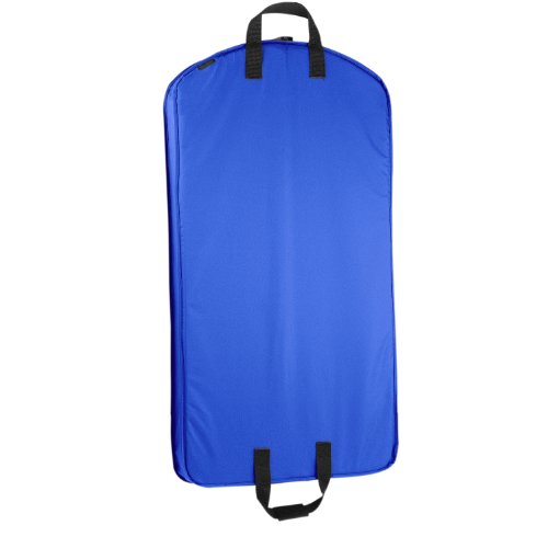WallyBags 40" Garment Bag, Royal Blue