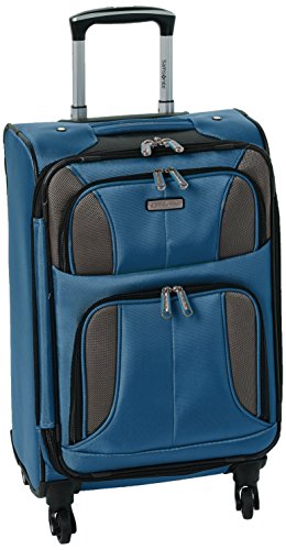 Samsonite Aspire Xlite Softside Expandable Luggage with Spinner Wheels, Blue Dream, Carry-On 20-Inch