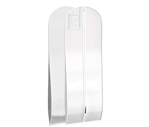 Brand New X Large White Bridal Wedding Gown Dress Garment Bag by BAGS FOR LESS