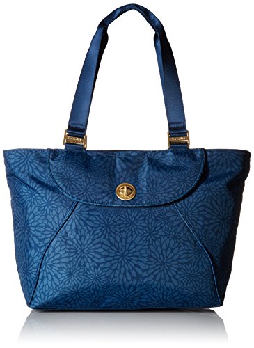 Baggallini Alberta Travel Tote Gold Hardware, Pacific Floral