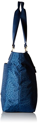 Baggallini Alberta Travel Tote Gold Hardware, Pacific Floral
