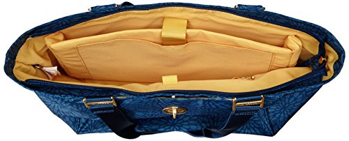 Baggallini Alberta Travel Tote Gold Hardware, Pacific Floral