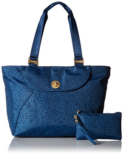 Baggallini Alberta Travel Tote Gold Hardware, Pacific Floral