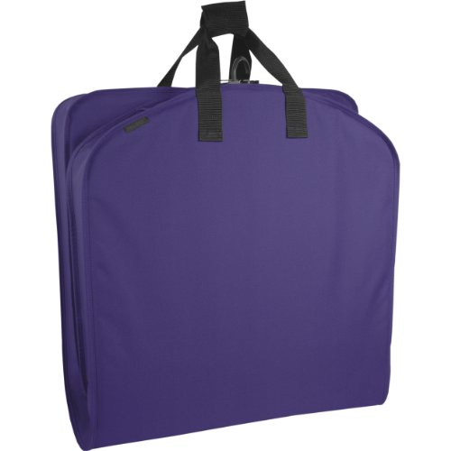 WallyBags 40" Garment Bag, Purple, 40 inch