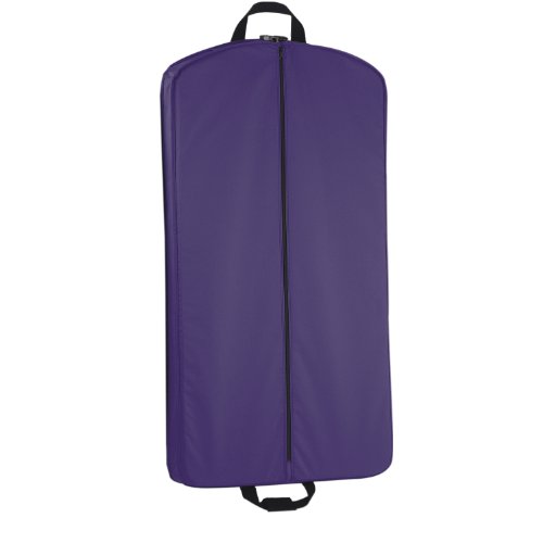 WallyBags 40" Garment Bag, Purple, 40 inch