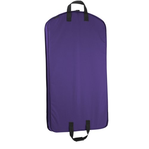 WallyBags 40" Garment Bag, Purple, 40 inch
