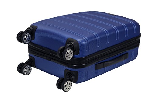 Rockland Blue Hardside Spinner Luggage Set (20/24/28)