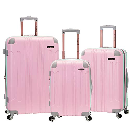 Rockland London Hardside Spinner Wheel Luggage, Mint, 3-Piece Set (20/24/28)