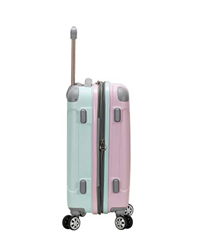 Rockland London Hardside Spinner Wheel Luggage, Mint, 3-Piece Set (20/24/28)