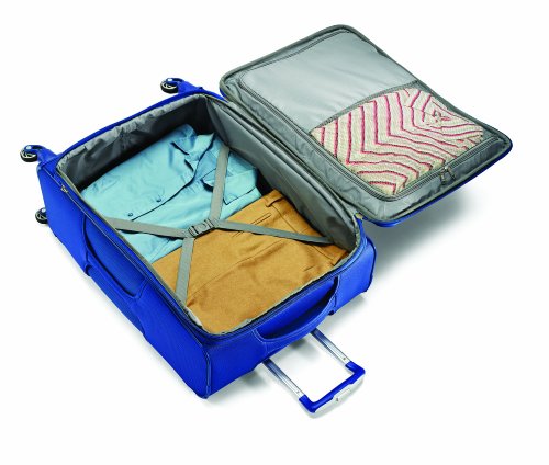 Samsonite Luggage Lif Two Spinner 25 Suitcases, Blue, One Size
