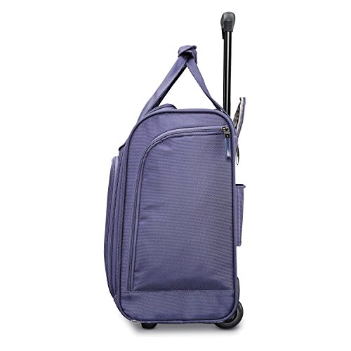 Samsonite Upright Wheeled Carry-On Underseater, Purple Cloud, Large