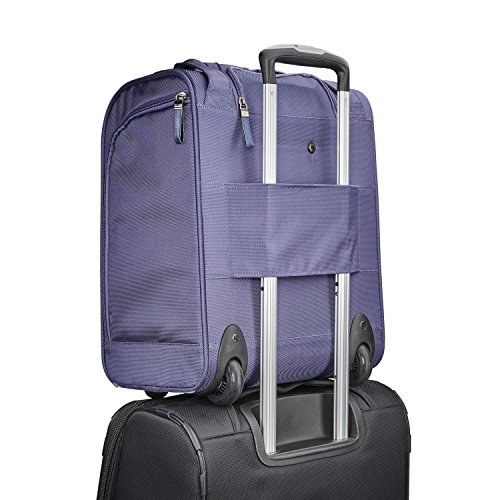 Samsonite Upright Wheeled Carry-On Underseater, Purple Cloud, Large