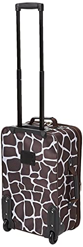 Rockland Fashion Softside Upright Luggage Set, Expandable, Giraffe, 2-Piece (14/19)